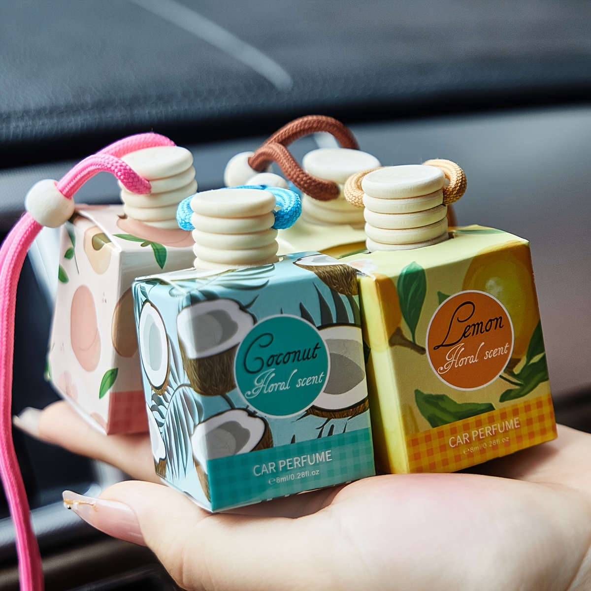 Home Fragrance Kit - Car Air Freshener, Long Lasting Fragrance,