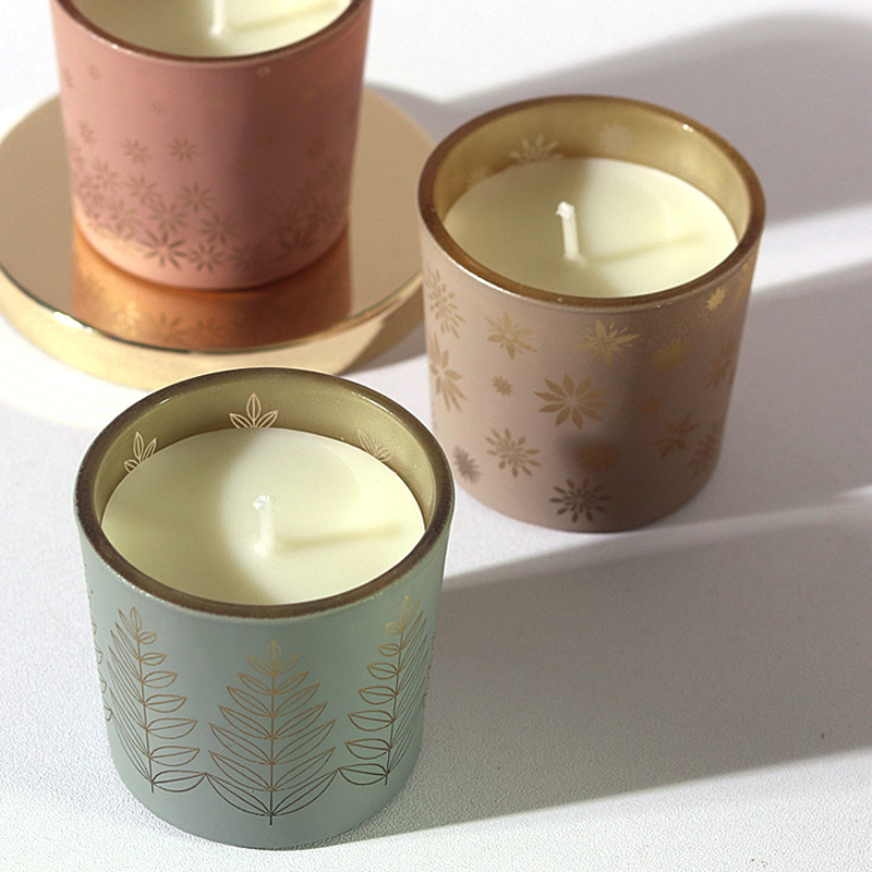 Home Fragrances - Colorful Ceramic candles creative home fragrance