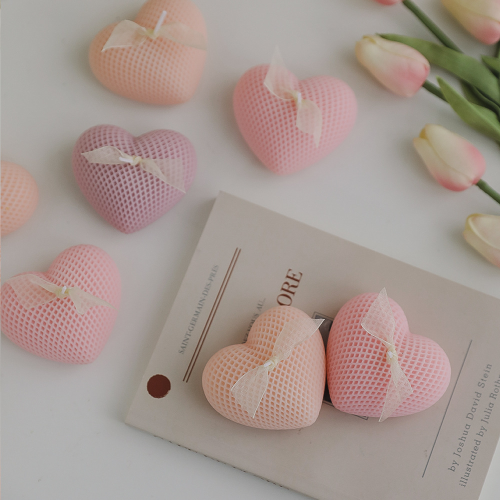 Home Fragrances - Custom Candle Home Fragrance Heart-Shape Scented