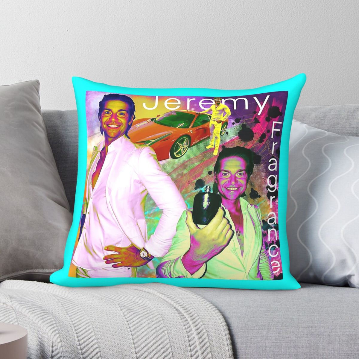 Home Fragrance Linen - Jeremy Fragrance Fever Dream Square Pillowcase