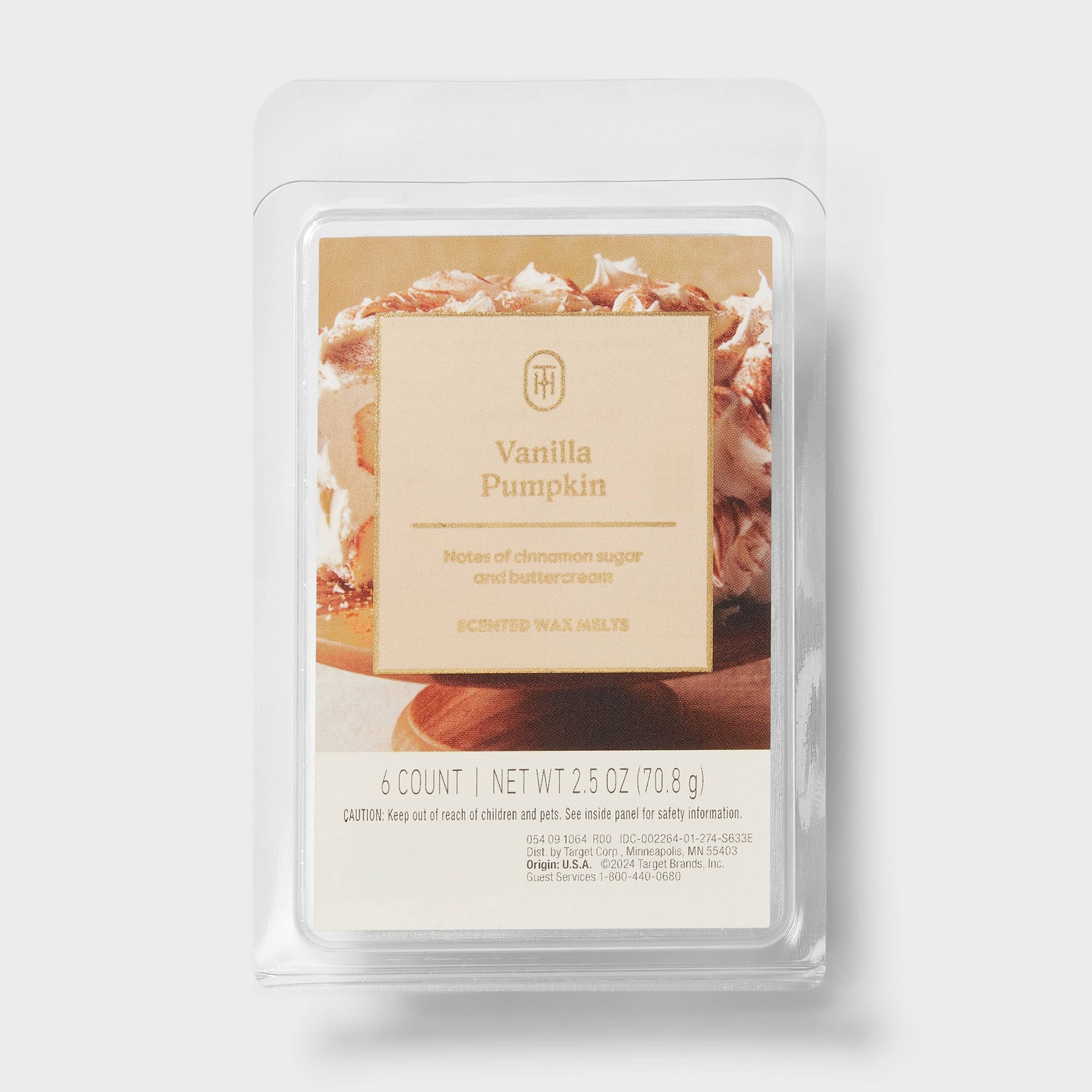 12ct Vanilla Pumpkin Scented W - đánh giá và giá Home Fragrances