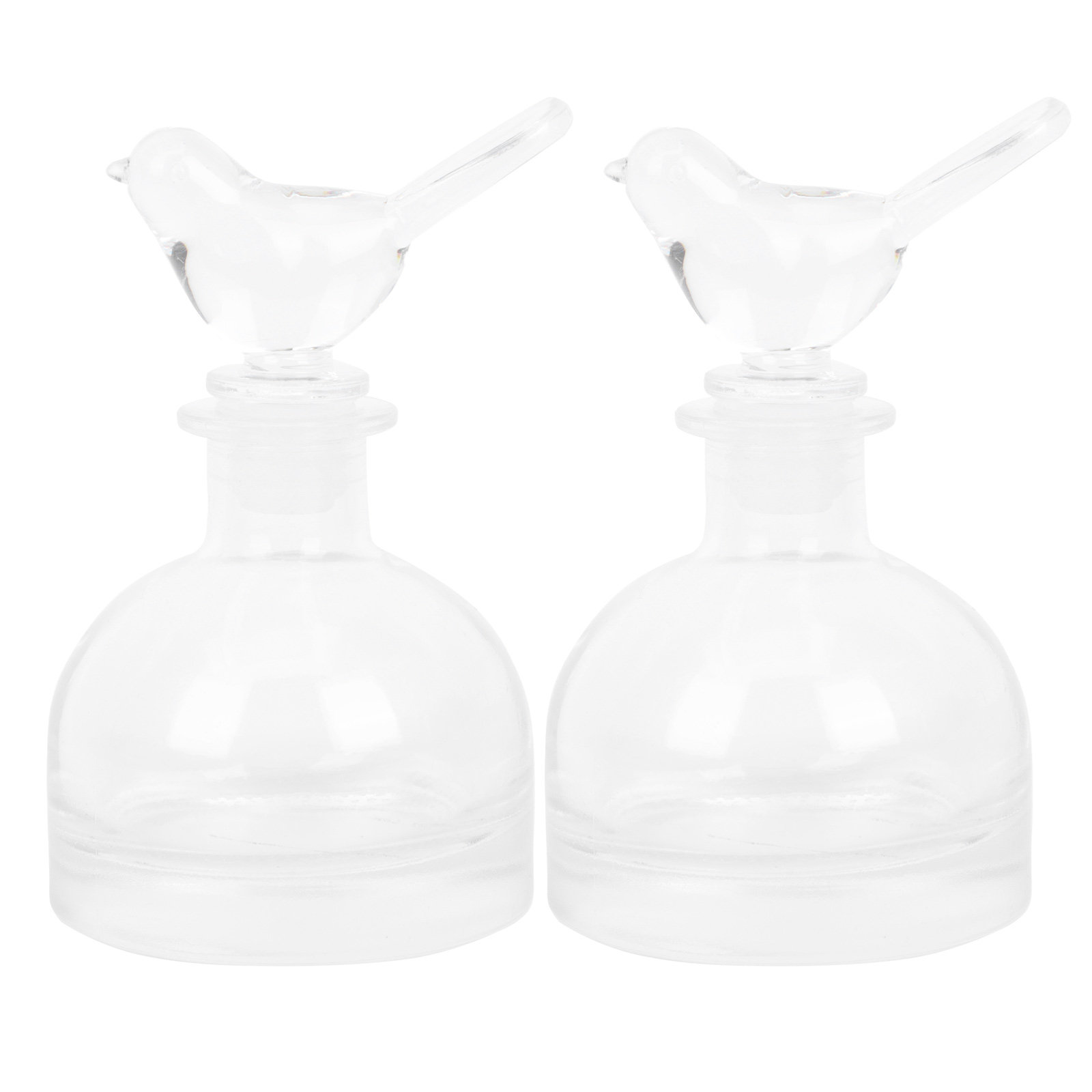 2Pcs Glass Perfume Bottles Pre - đánh giá và giá Home Fragrances