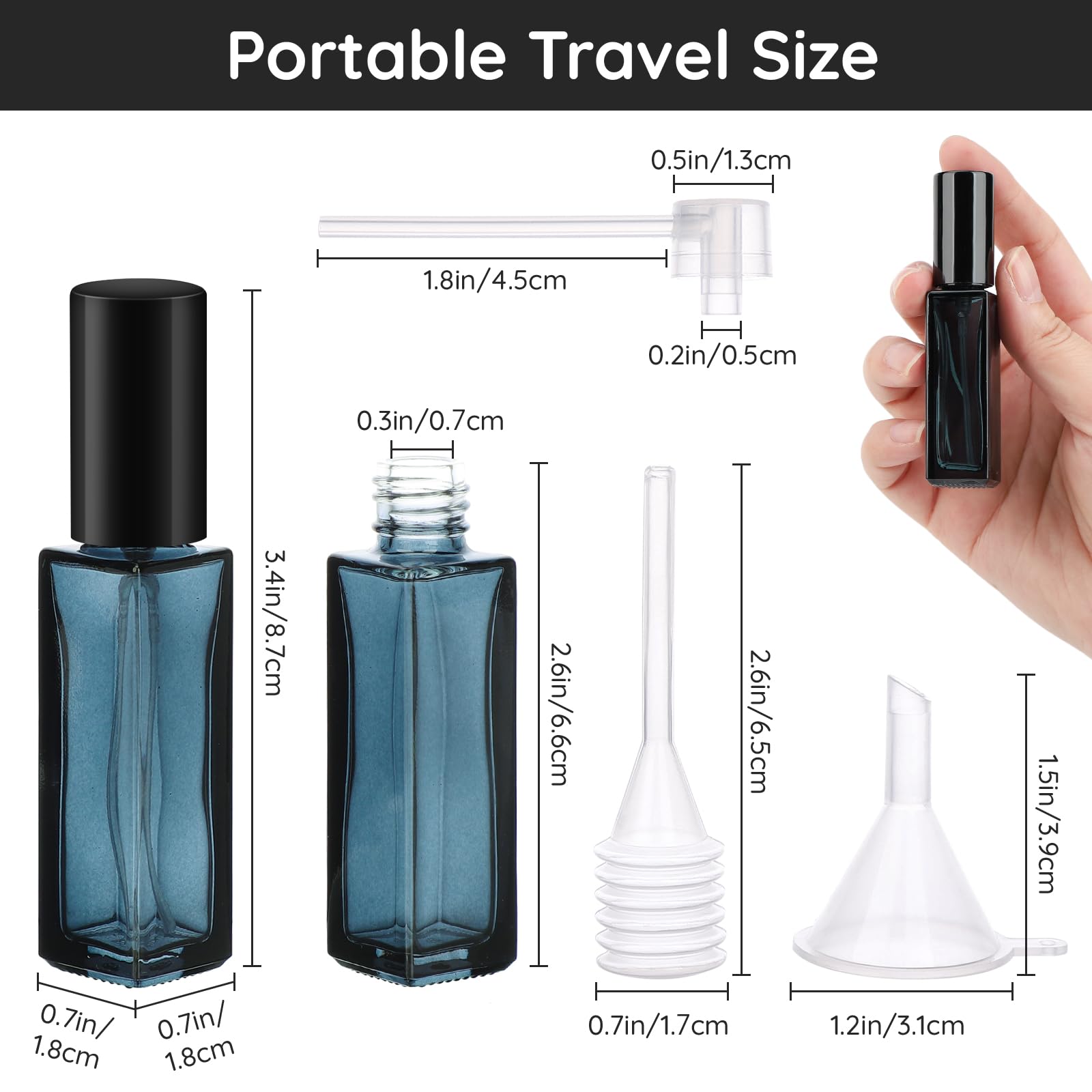 10pcs Perfume Bottle Spray Emp - đánh giá và giá Perfume Atomizer Travel