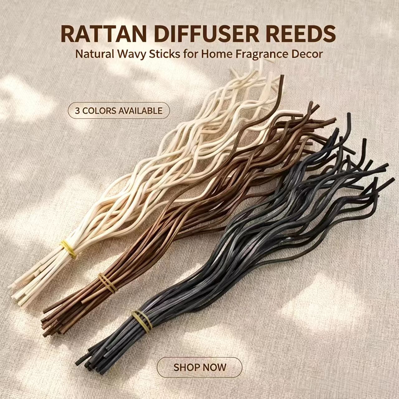 20Pcs Long Wavy Rattan Reed Di - đánh giá và giá Home Fragrance Kit