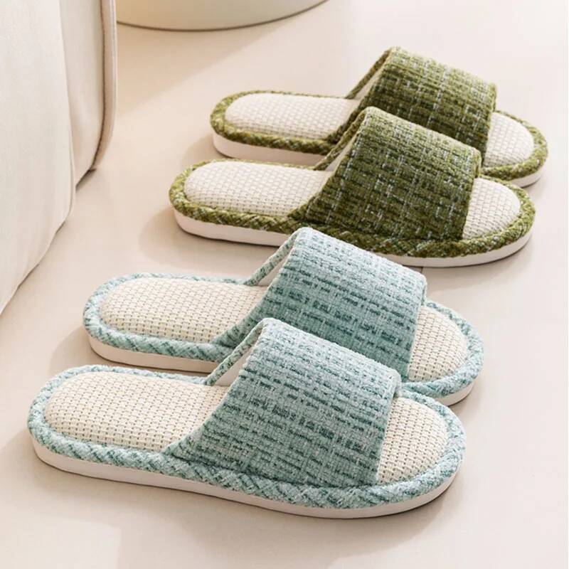 Women's Slippers Summer New Ja - đánh giá và giá Home Fragrance Linen