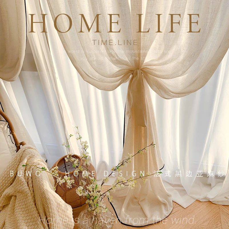 Black Border Linen Gauze Small - đánh giá và giá Home Fragrance Linen