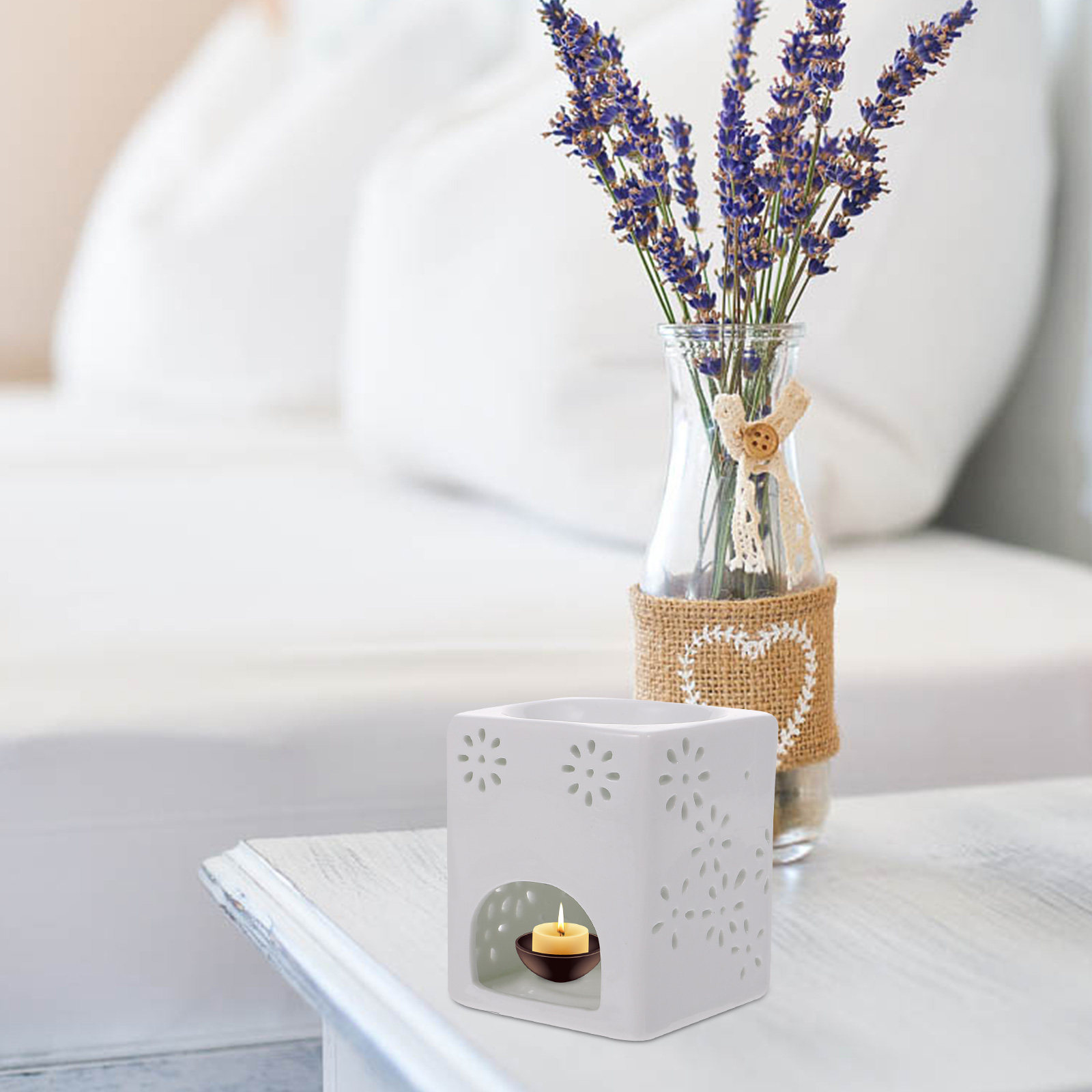 Delicate Aroma Lamp Household  - đánh giá và giá Home Fragrance Oil Burner