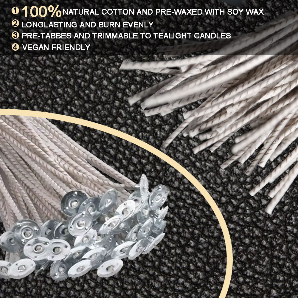 55pcs Flower Candle Wick Wood  - đánh giá và giá Home Fragrance Kit
