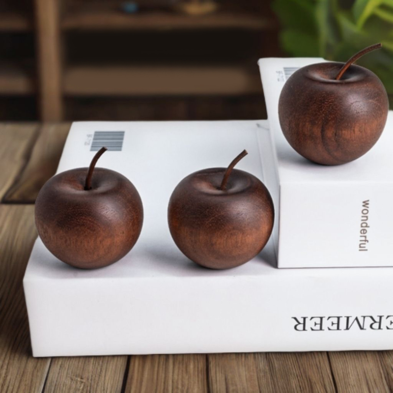 1PCS Of Wooden Apple Shaped Es - đánh giá và giá Home Fragrances