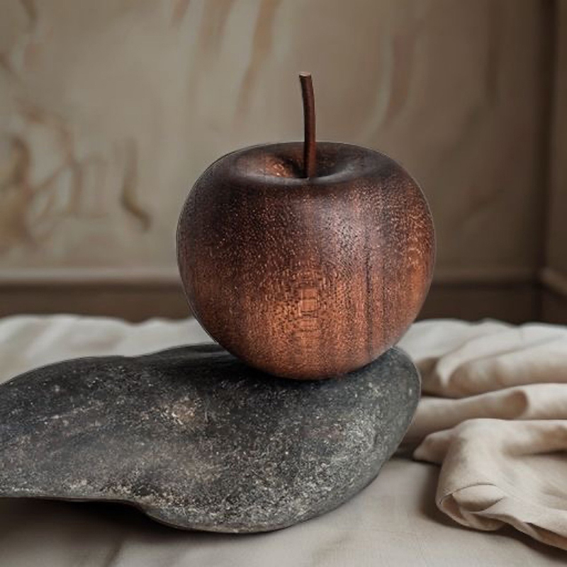 1PCS Of Wooden Apple Shaped Es - đánh giá và giá Home Fragrances