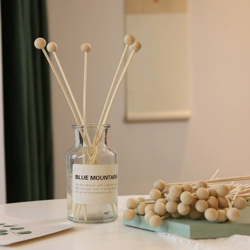 30Pcs/Lot Fireless Wood Ball A - đánh giá và giá Home Fragrance Kit
