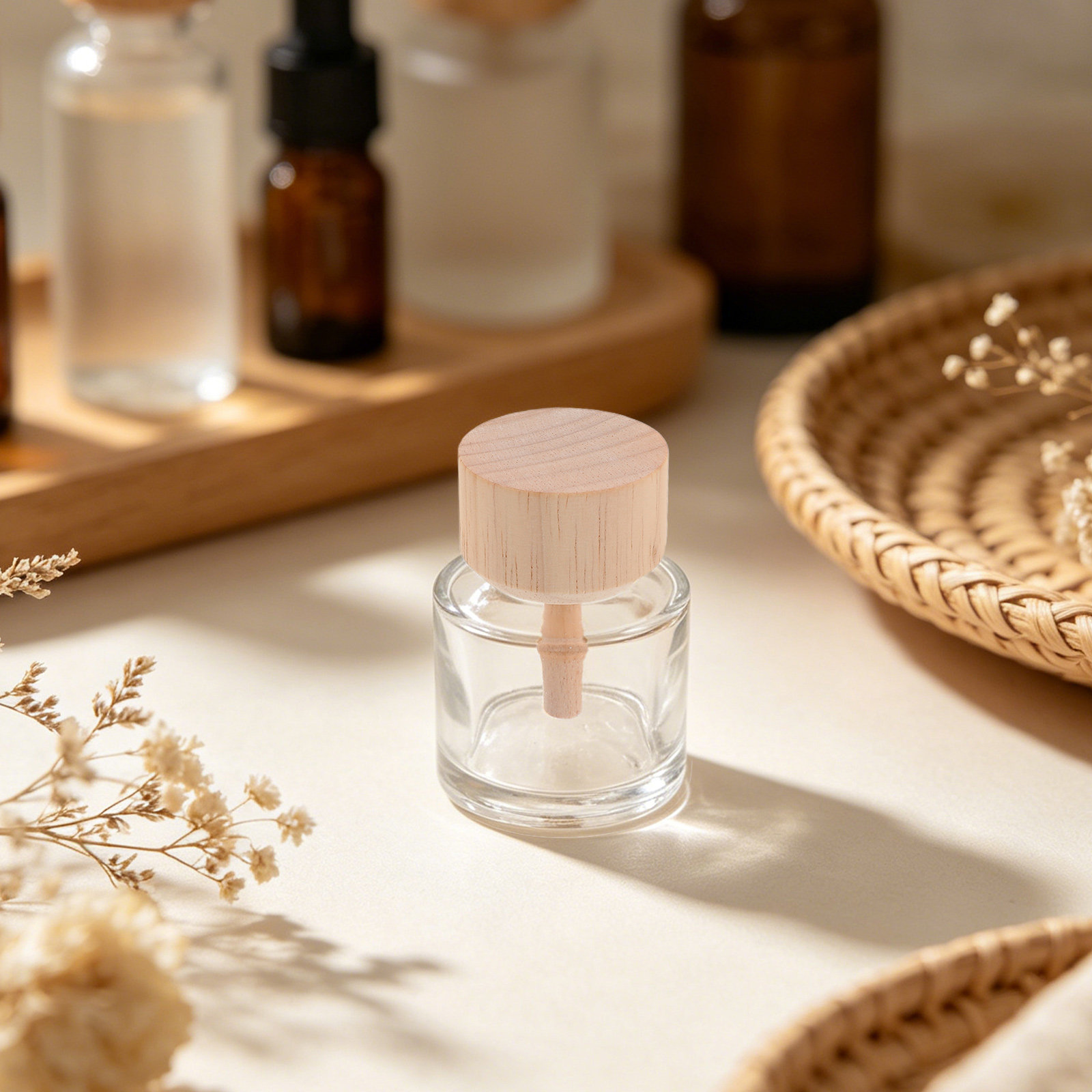 2Pcs Clear Glass Reed Diffuser - đánh giá và giá Home Fragrances