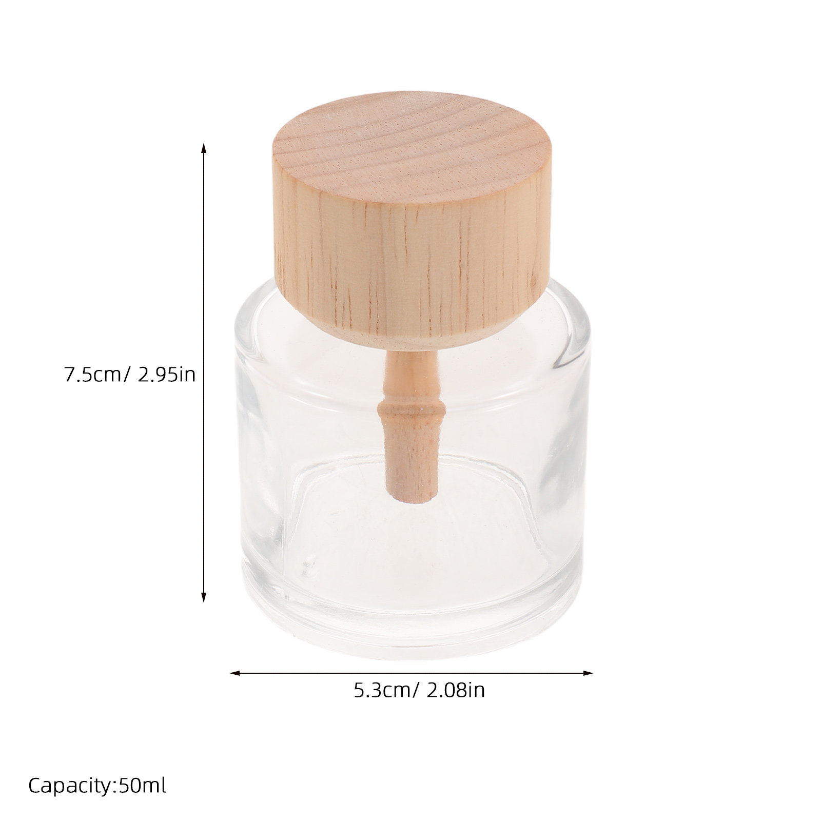 2Pcs Clear Glass Reed Diffuser - đánh giá và giá Home Fragrances