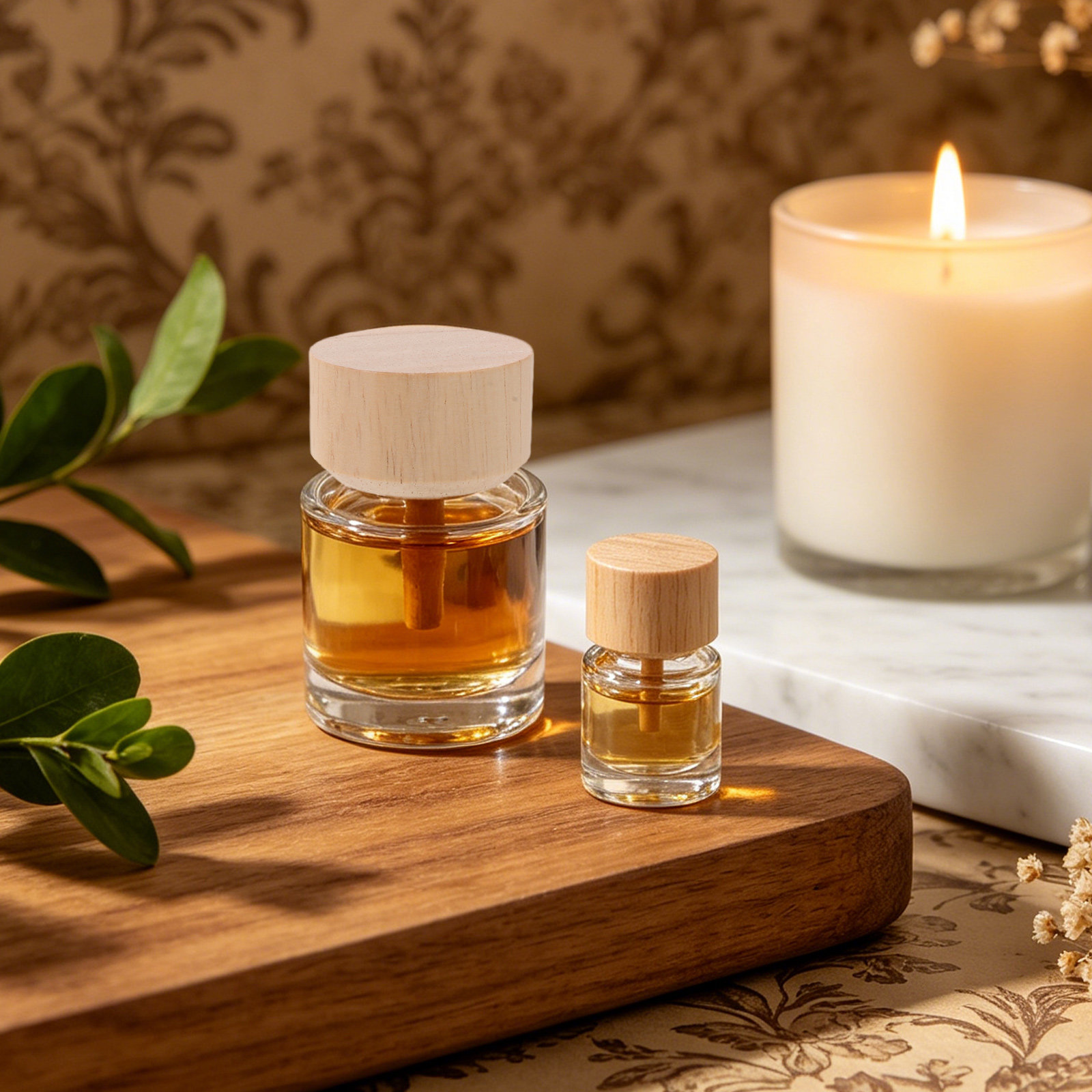 2Pcs Clear Glass Reed Diffuser - đánh giá và giá Home Fragrances